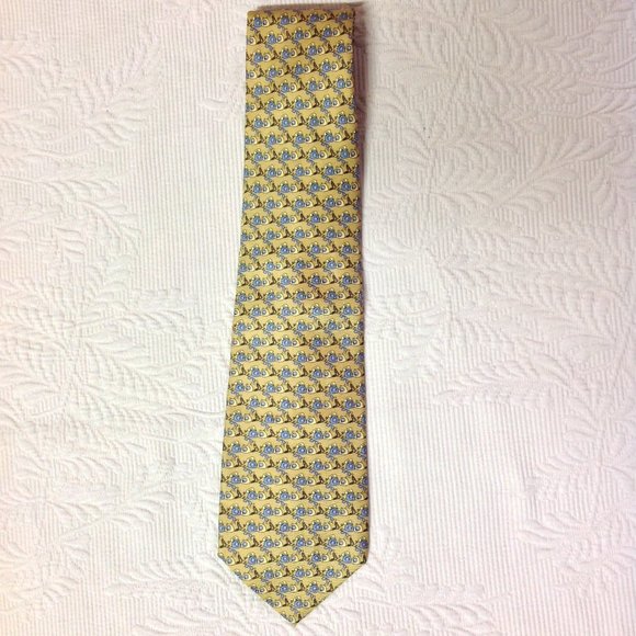 Florentinian Firenze Talking Wired Telephones Rep Tie - Picture 6 of 10